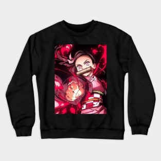 NEZUKO KAMADO MERCH VTG Crewneck Sweatshirt